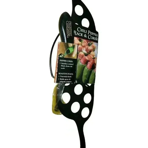 NEW!! Chili Pepper Grilling Rack and Corer Set ! Charcoal Companion - Picture 1 of 7